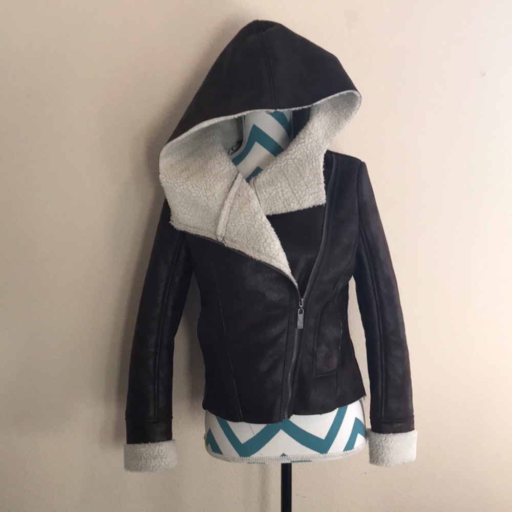 Esley sherpa bomber coat